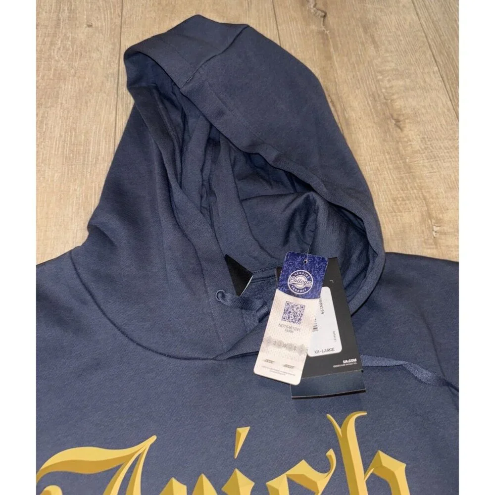 Men's Under Armour Navy Notre Dame Fighting Irish 2024 Shamrock Series Size 2XL - Picture 5 of 5